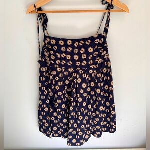 Free People Indigo Molly Tunic XS NWT